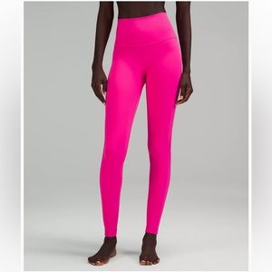 Lululemon High Rise Align Leggings Size 4 in Sonic Pink